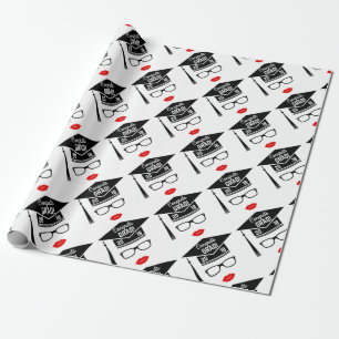 Glückwunsch grad 2018 Mädchen Geschenkpapier