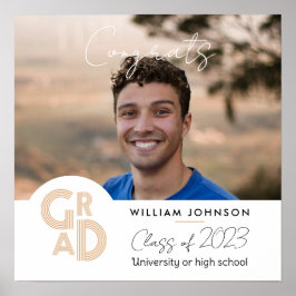 Glückwunsch Grad 2023 Poster