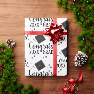 Glückwunsch Grad 2024 Packpapier