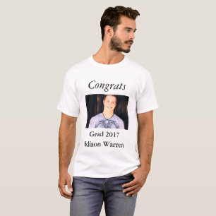 Glückwunsch Grad Celebration Foto T-Shirt
