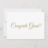 Glückwunsch grad gold skriptkalligrafie elegant