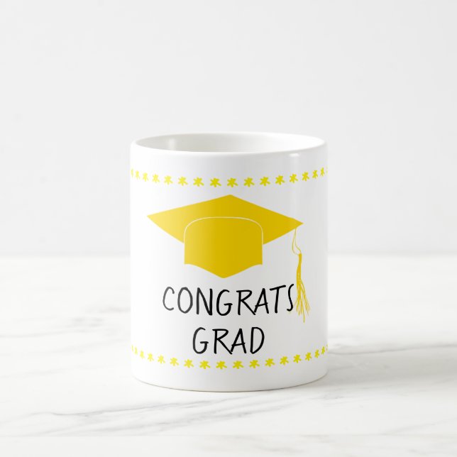 Glückwunsch Grad Kaffeetasse (Mittel)