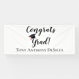 Glückwunsch Grad Personalisierter Abschluss Banner