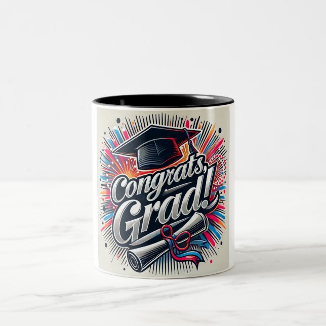 Glückwunsch Grad Tasse | Abschluss (Mittel)