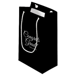 Glückwunsch Graden Black elegante Skriptklasse Jah Kleine Geschenktüte