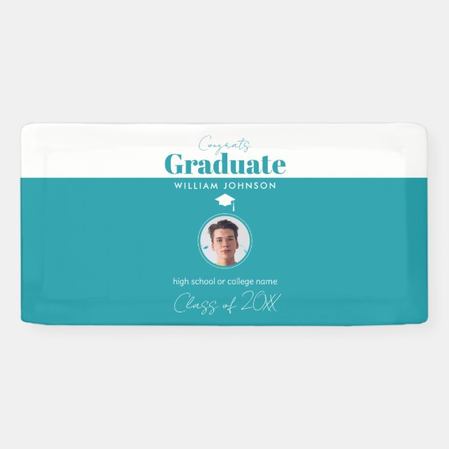 Glückwunsch Graduate Class of 2023 Banner (Horizontal)