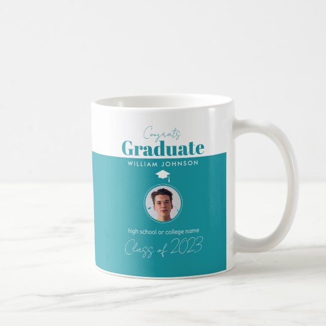 Glückwunsch Graduate Class of 2023 Kaffeetasse (Rechts)