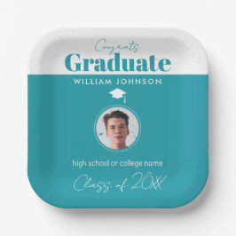 Glückwunsch Graduate Class of 2023 Pappteller