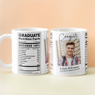 Glückwunsch Graduate Moderner Funny Abschluss Kaffeetasse