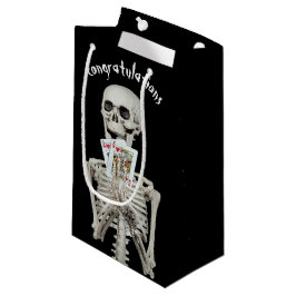 Glückwunsch Halloween Wedding Skeleton Kleine Geschenktüte