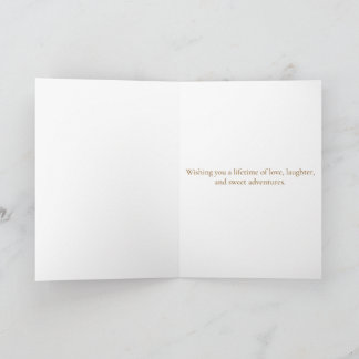 Glückwunsch-Hochzeitshäschen-Paar Floristische Gra Karte