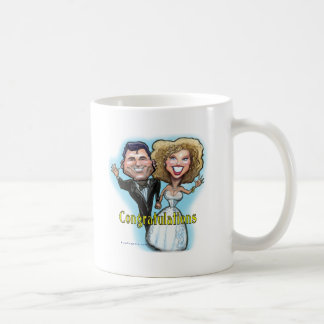 Glückwunsch Hochzeitspumpen Kaffeetasse
