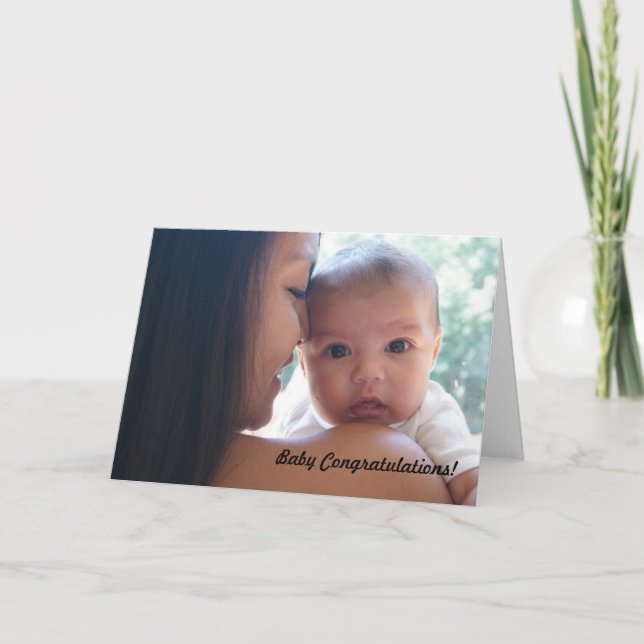 Glückwunsch Karte (Vorderseite)