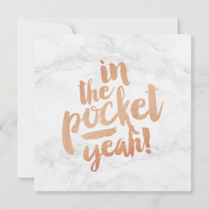 Glückwunsch-Karten-Abschluss-Prüfung in der Tasche Karte