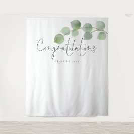 Glückwunsch Klasse 2024 Eukalyptus Grad Foto Hinte Wandteppich