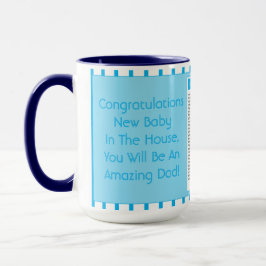 Glückwunsch Neues Baby Word Game Tasse
