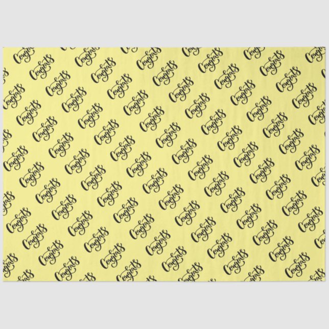 Glückwunsch-Papiere Seidenpapier (Vorderseite)