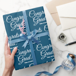 Glückwunsch schreiben benutzerdefinierte Jahrgangs Geschenkpapier