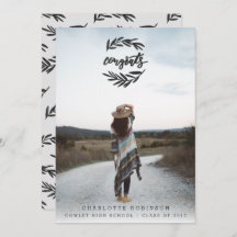 GLÜCKWUNSCH SCHWARZEN UND WEISS