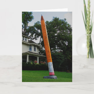 Glückwunsch "See of the Isles Pencil Sculpture" Ka Karte
