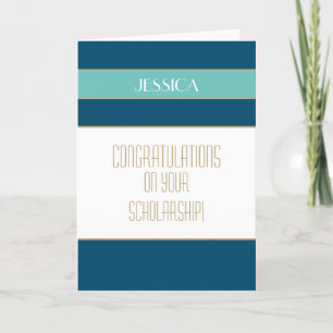 Glückwunsch Stipendienkarte Karte