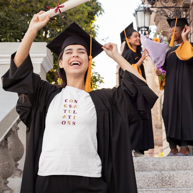 Glückwunsch T-Shirt (Von Creator hochgeladen)