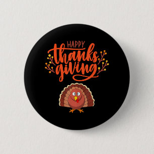Glückwunsch Thanksgiving Türkei Crew bis zur Freud Button