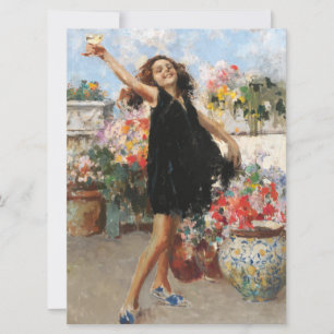 Glückwunsch Toast (von Vincenzo Irolli) Feiertagskarte