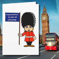 Glückwunsch UK Citizenship Britain Flag