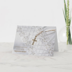 Glückwunsch und Gott segnen jede Beziehung jeder A Karte