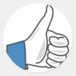 Glückwunsch und Viel Glück. Das gefällt uns! Runder Aufkleber