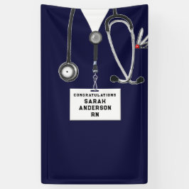 Glückwunsch von Krankenschwestern und Abschlüssen Banner