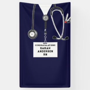 Glückwunsch von Krankenschwestern und Abschlüssen Banner