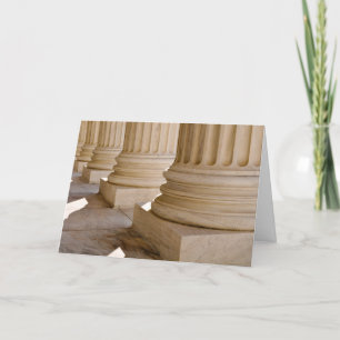 Glückwunsch zu den so genannten "Law Degree Pillar Karte