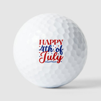 Glückwunsch zum 4. Juli Golfball