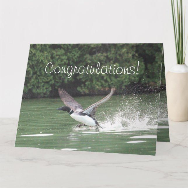 Glückwunsch zum Flug Karte (Vorderseite)