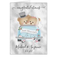 Glückwunsch zum Hochzeitstag, nur verheiratete Bär