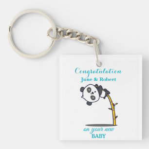 Glückwunsch zum neuen Baby Schlüsselanhänger