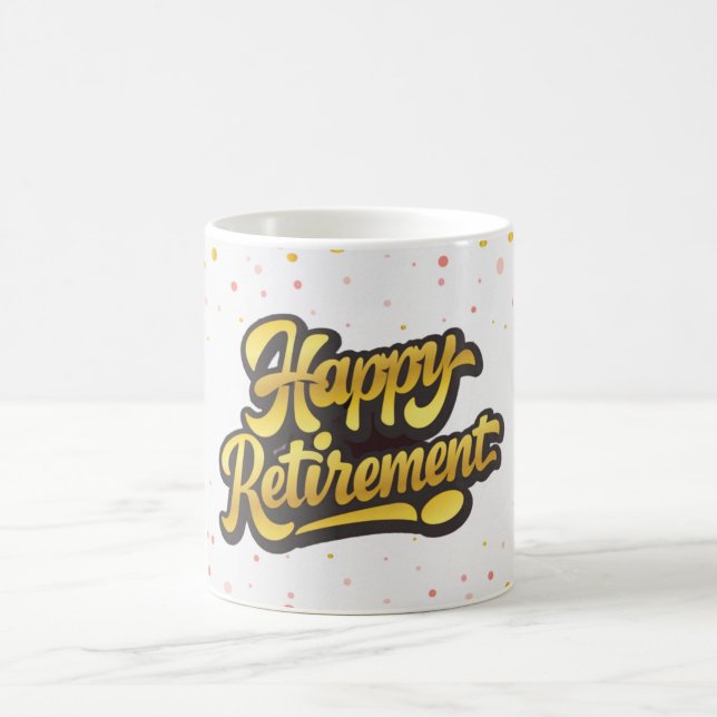 Glückwunsch zum Ruhestand Mug Kaffeetasse (“Sip in style while celebrating your well-earned freedom!”)