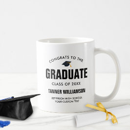 Glückwunsch zur Graduate-Klasse von 20XX Custom Kaffeetasse