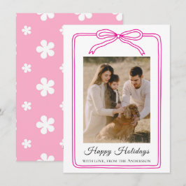 Glückwunschbogen Foto Weihnachten