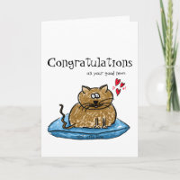 Glückwünsche auf Ihrer Katzenillustration der