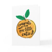 Glückwünsche auf Ihrer kleinen Süsse Babyduschkart