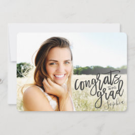 GLÜCKWÜNSCHE AUF UNSEREM GRAD-SCRIPT-ABSCHLUSS ANKÜNDIGUNG