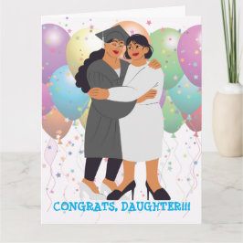 GLÜCKWÜNSCHE DAUGHTER!!! KARTE