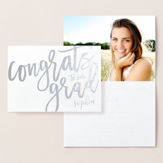 GLÜCKWÜNSCHE IN UNSEREM GRAD FOLIENKARTE (Anzeige)