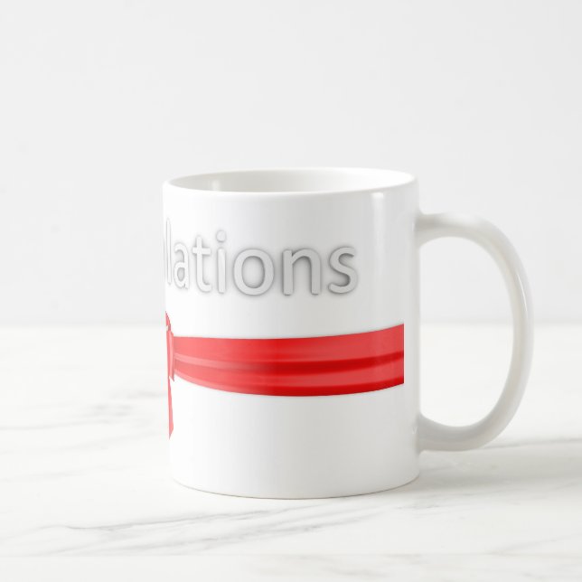 Glückwünsche Kaffeetasse (Rechts)
