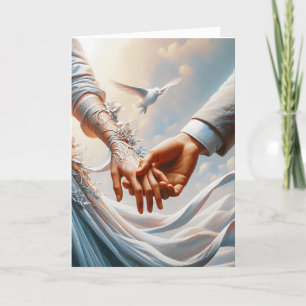 GLÜCKWÜNSCHE ZUR HOCHZEIT ROMANTISCHE GRUßKARTE DANKESKARTE