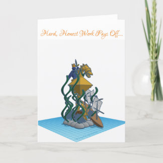 Glückwunschkarte "Alexander's Triumph" Karte