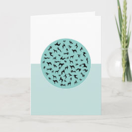 Glückwunschkarte Feiertagskarte